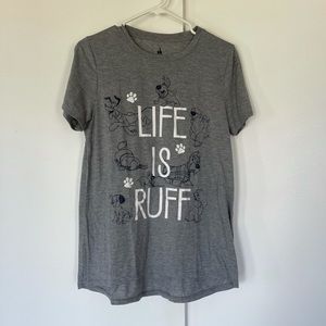 NWOT Disney “Life is Ruff” T-shirt